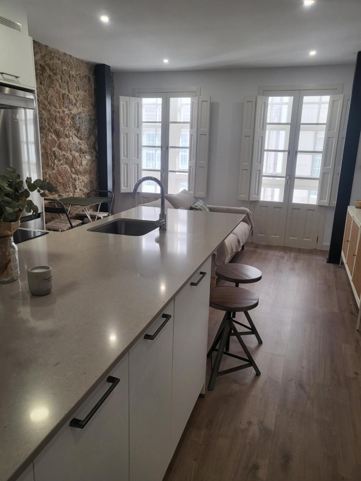 Apartamento Preciosa Vivienda En El Centro De La Ciudad A Coruña Exterior foto